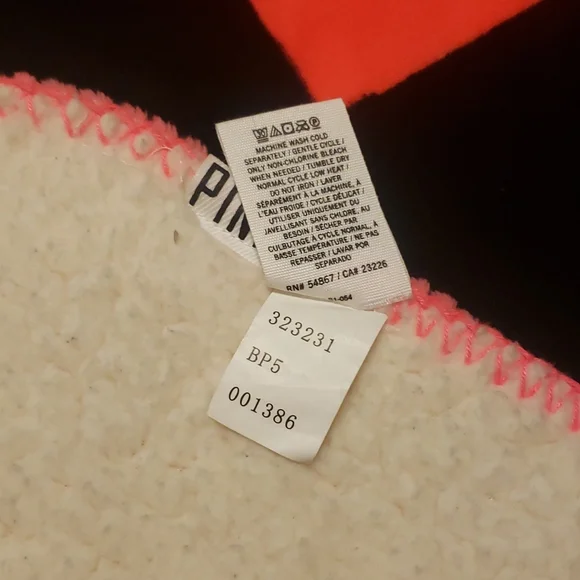 Victoria's Secret Pink Sherpa Blanket
